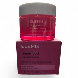 Elemis Superfood Midnight Facial Hydrating Night Treatment Cream - 1.6 oz - BNIB